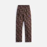 baracuta x needles collaboration track pant dark brown - KITH-SHOP