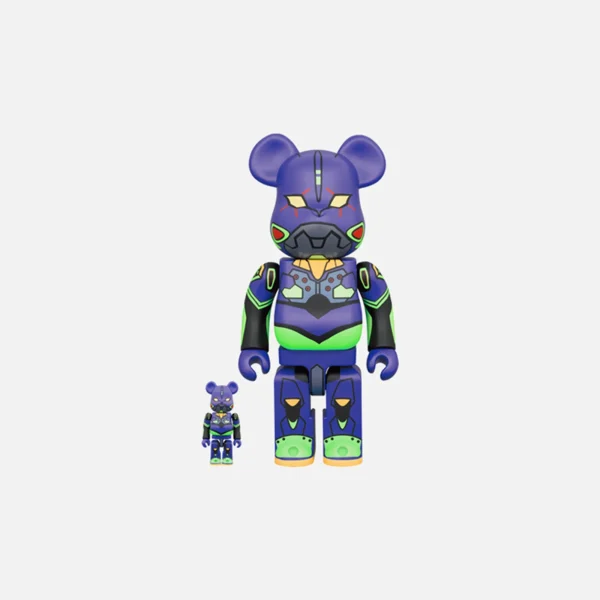 be rbrick medicom toy evangelion eva 01 set 400 100 - KITH-SHOP