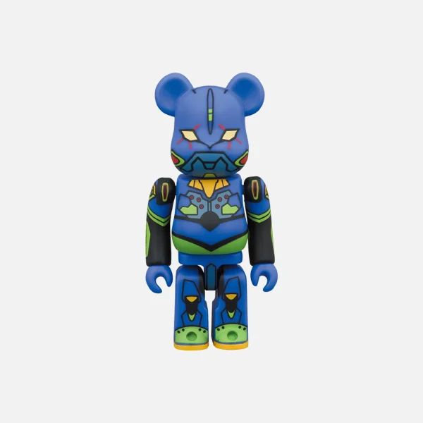 bearbrick evangelion unit 01 100 collectible figure - KITH-SHOP