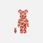 bearbrick keith haring set 100 400 collectible figures - KITH-SHOP