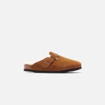 birkenstock boston shearling clog mink natural - KITH-SHOP