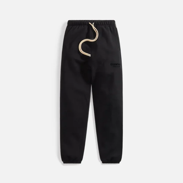 black essentials sweatpants - KITH-SHOP