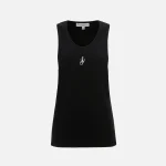 black jw anderson anchor embroidered vest - KITH-SHOP