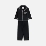 black kithmas baby pajama set - KITH-SHOP