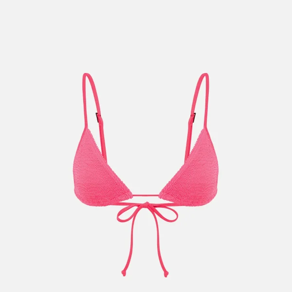 bond eye luana neon azalea triangle bikini top - KITH-SHOP