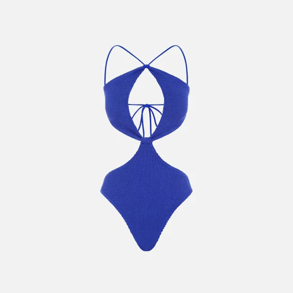 bond eye naira one piece swimsuit lapis shimmer - KITH-SHOP