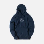 born x raised navy mini rocker hoodie - KITH-SHOP