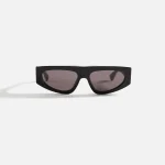 bottega veneta black acetate 57 eyewear frames - KITH-SHOP