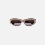 bottega veneta blush acetate 53mm frame designer sunglasses - KITH-SHOP