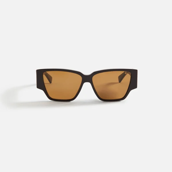 bottega veneta brown acetate 57 eyeglasses - KITH-SHOP