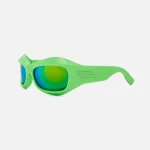 bottega veneta green mirror lens sport sunglasses - KITH-SHOP