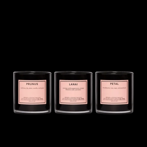 boy smells prunus lanai petal scented votive candle set - KITH-SHOP