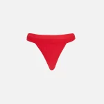 brandon blackwood red logo swim thong - KITH-SHOP