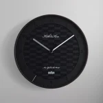 braun black wall clock for kithmas - KITH-SHOP