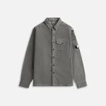 c p company grape leaf corduroy lens button shirt - KITH-SHOP