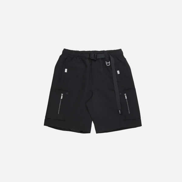 c2h4 black side pocket track shorts - KITH-SHOP