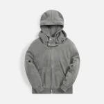 c2h4 shelter storm grey zipper hoodie - KITH-SHOP