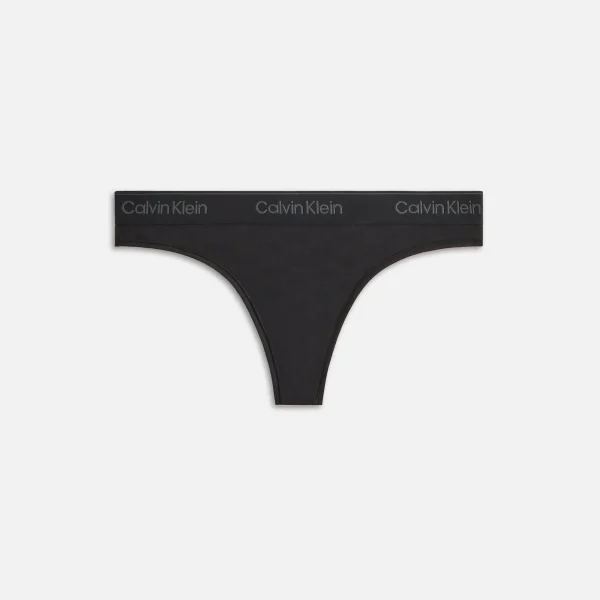 calvin klein women s kith collection thong black - KITH-SHOP