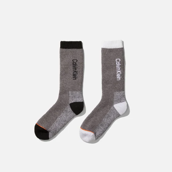 calvin klein x heron preston 2 pack wool socks beige - KITH-SHOP