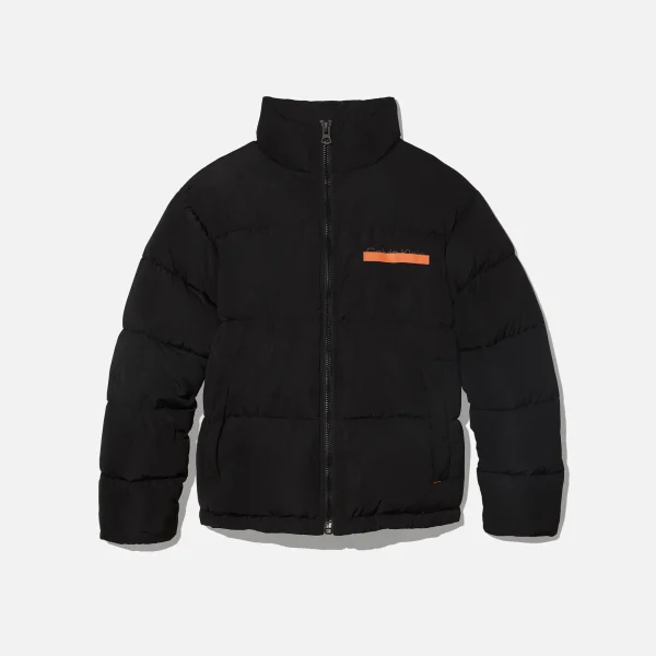 calvin klein x heron preston black puffer jacket - KITH-SHOP