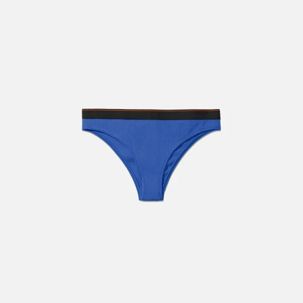 calvin klein x heron preston women s tangia underwear blue - KITH-SHOP