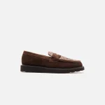 caminando loafer in brown with brown weaving - KITH-SHOP