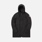 canada goose chateau parka non fur lining black - KITH-SHOP