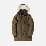 canada goose langford parka olive green - KITH-SHOP