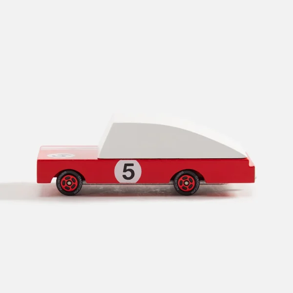 candylab candycar red racer no 5 wooden toy car - KITH-SHOP