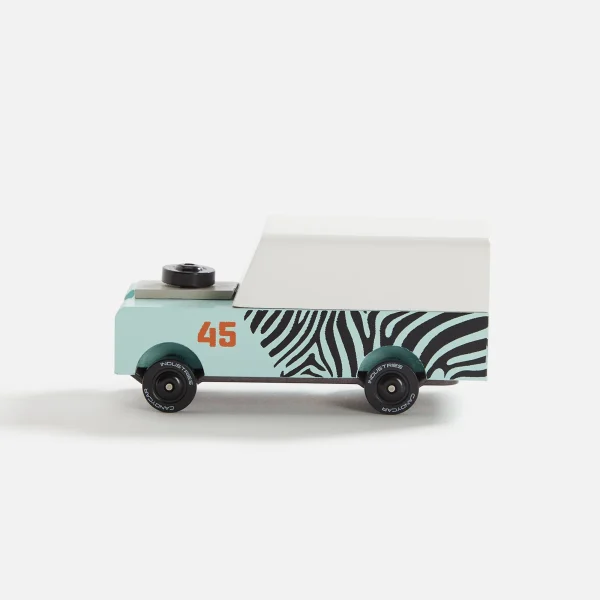 candylab mini zebra drifter wooden toy car - KITH-SHOP