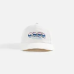 casablanca clouds white embroidered cap - KITH-SHOP