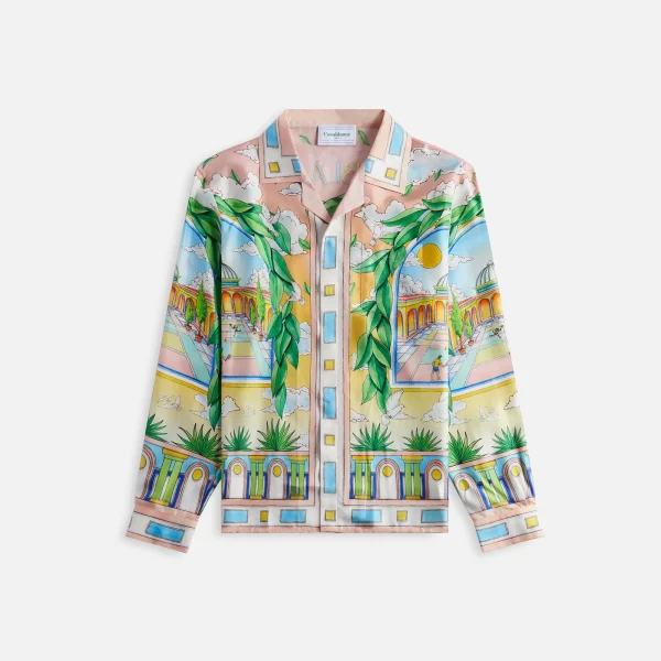 casablanca multicolor paysage ideal shirt - KITH-SHOP