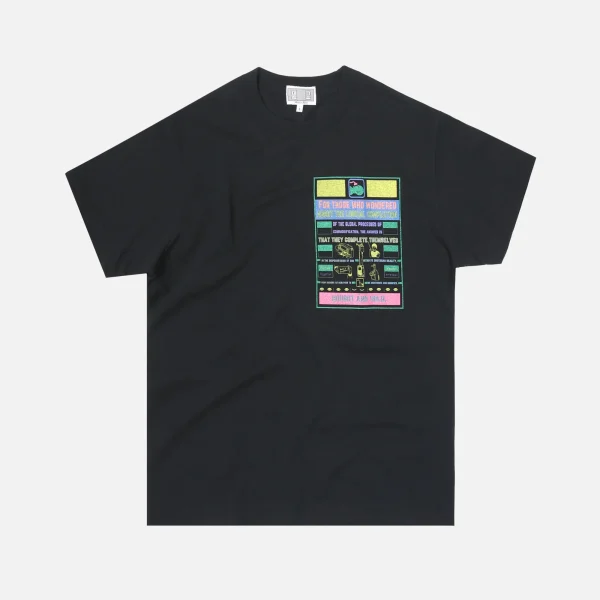 cav empt black bought and sold graphic tee - KITH-SHOP