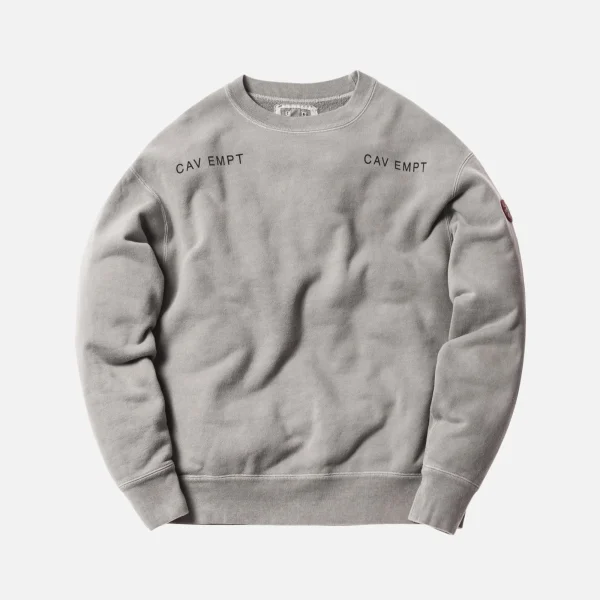 cav empt khaki md operations crewneck sweatshirt - KITH-SHOP