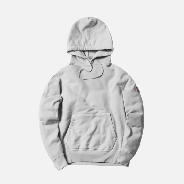 cav empt premium overdye heavyweight hoodie in grey - KITH-SHOP