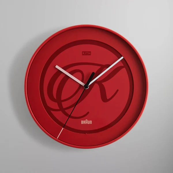 chili pepper braun wall clock kithmas design - KITH-SHOP