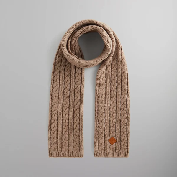 christmas cable knit scarf cozy winter accessory - KITH-SHOP