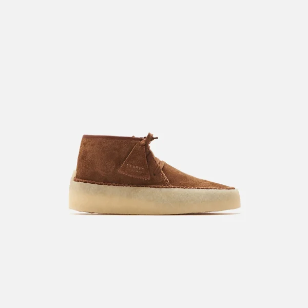 clarks caravan leather shoes cola - KITH-SHOP