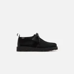 clarks desert trek gtx black suede waterproof boots - KITH-SHOP