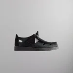 clarks originals brixham by ronnie fieg black leather sneakers - KITH-SHOP