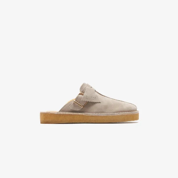 clarks sand trek mule slip on shoes - KITH-SHOP