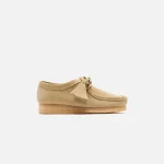 clarks suede wallabee in maple - KITH-SHOP