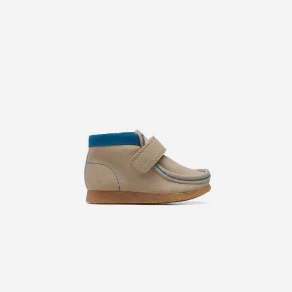 clarks toddler wallabee sand combination boots - KITH-SHOP