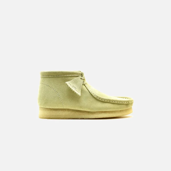 clarks wallabee maple suede ankle boot - KITH-SHOP