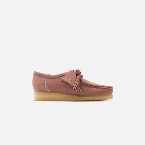 clarks women s wallabee in dusty pink - KITH-SHOP