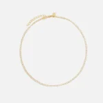 clear crystal haze mini serena necklace - KITH-SHOP