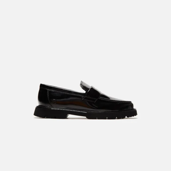 cole haan x fragment design black leather penny loafer - KITH-SHOP