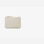 comme des gar ons play classic top zip wallet off white - KITH-SHOP