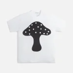 comme des gar ons shirt brett westfall pigment print white tee - KITH-SHOP