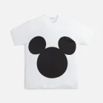 comme des gar ons shirt disney pigment print tee in white - KITH-SHOP